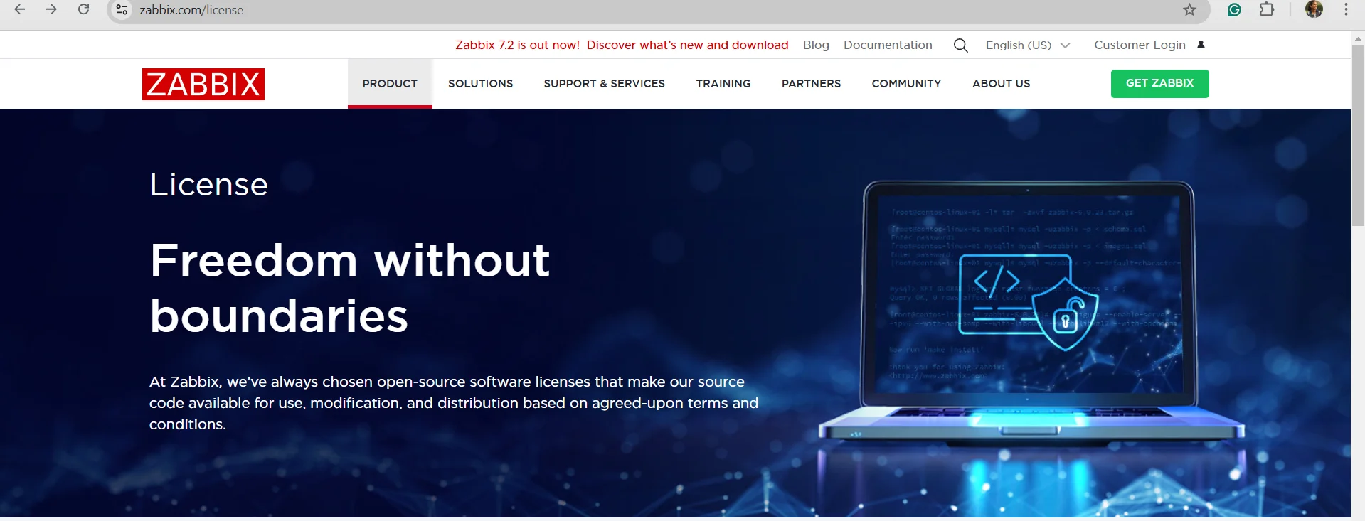 Zabbix is free to use